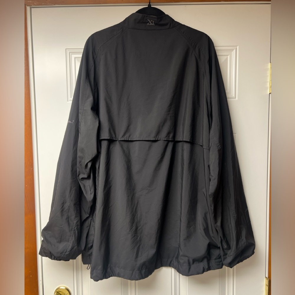 Walter Hagen Men’s XL Black Windbreaker Pullover Golf Jacket 1/4‎ Zip Mesh Lined - Picture 4 of 9